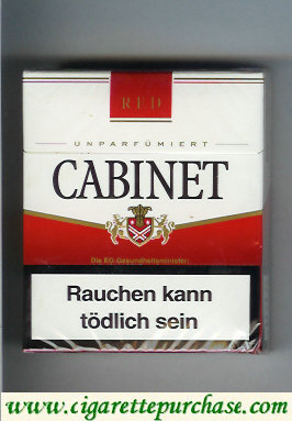 Cabinet Red cigarettes big box 24